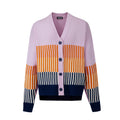 CAPE PURPLE CASHMERE CARDIGAN