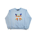 SHAKE YA BROCCOLI EMBROIDERED SWEATSHIRT (BLUE)