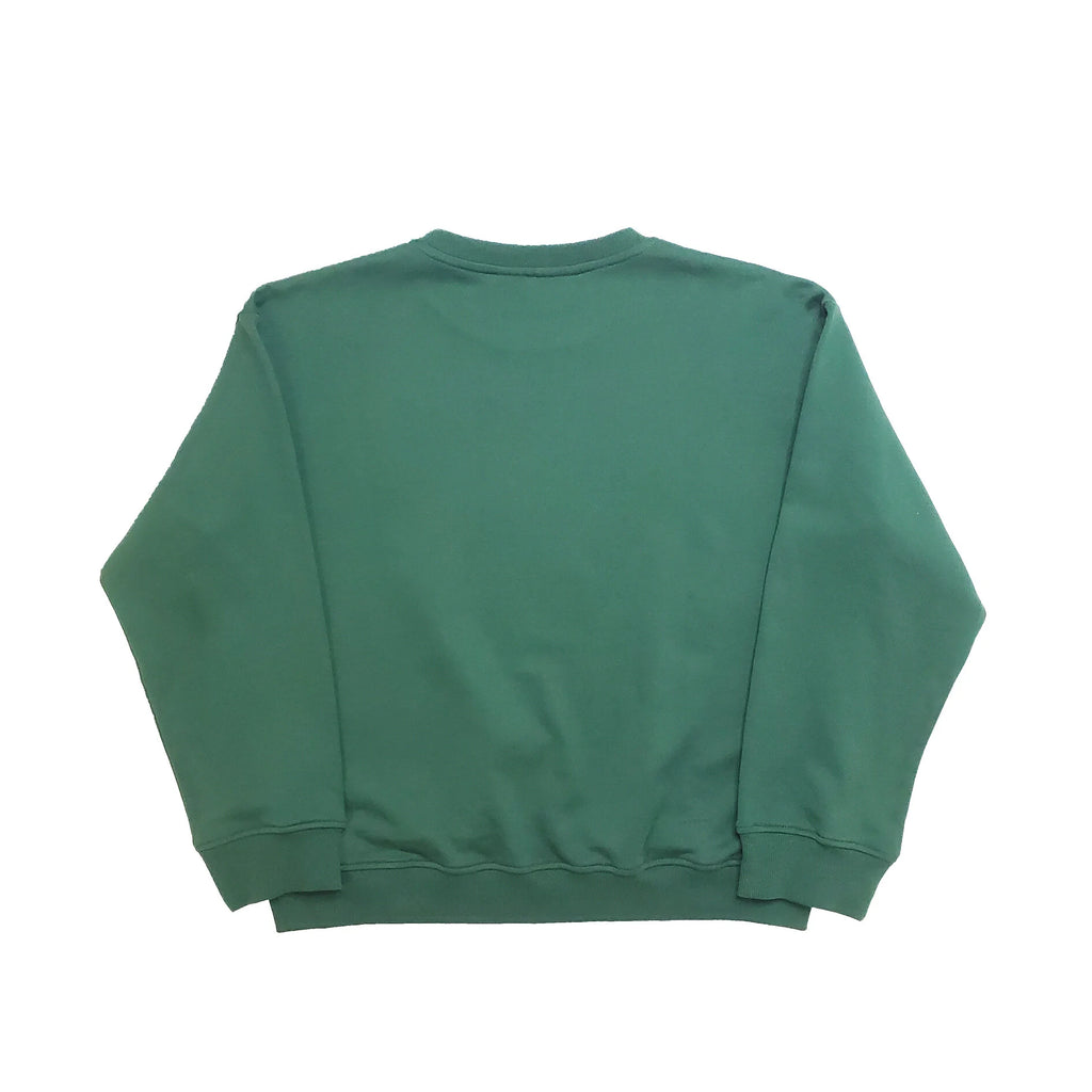TEQUILA SUNRISE EMBROIDERED SWEATSHIRT (GREEN)