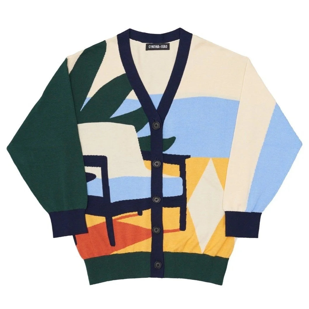 LAZY AFTERNOON LONG CARDIGAN