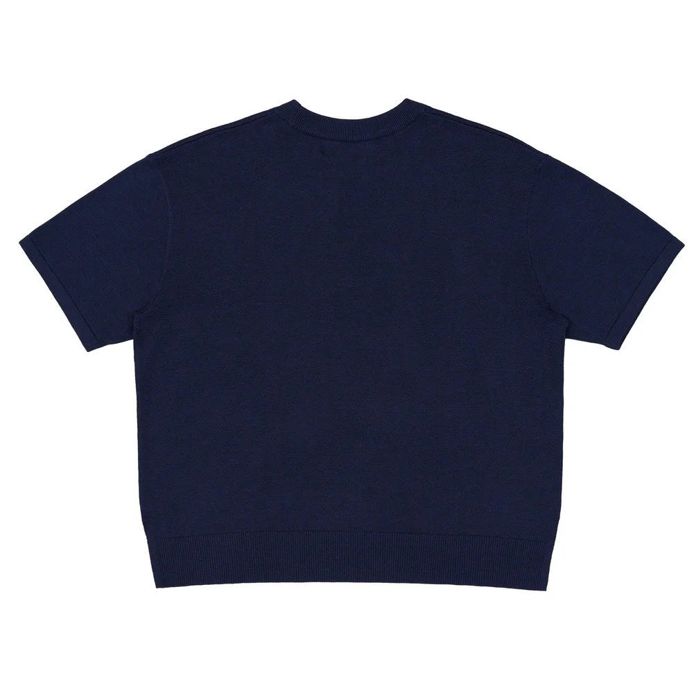 LAZY NIGHT SHORT SLEEVE KNIT TOP