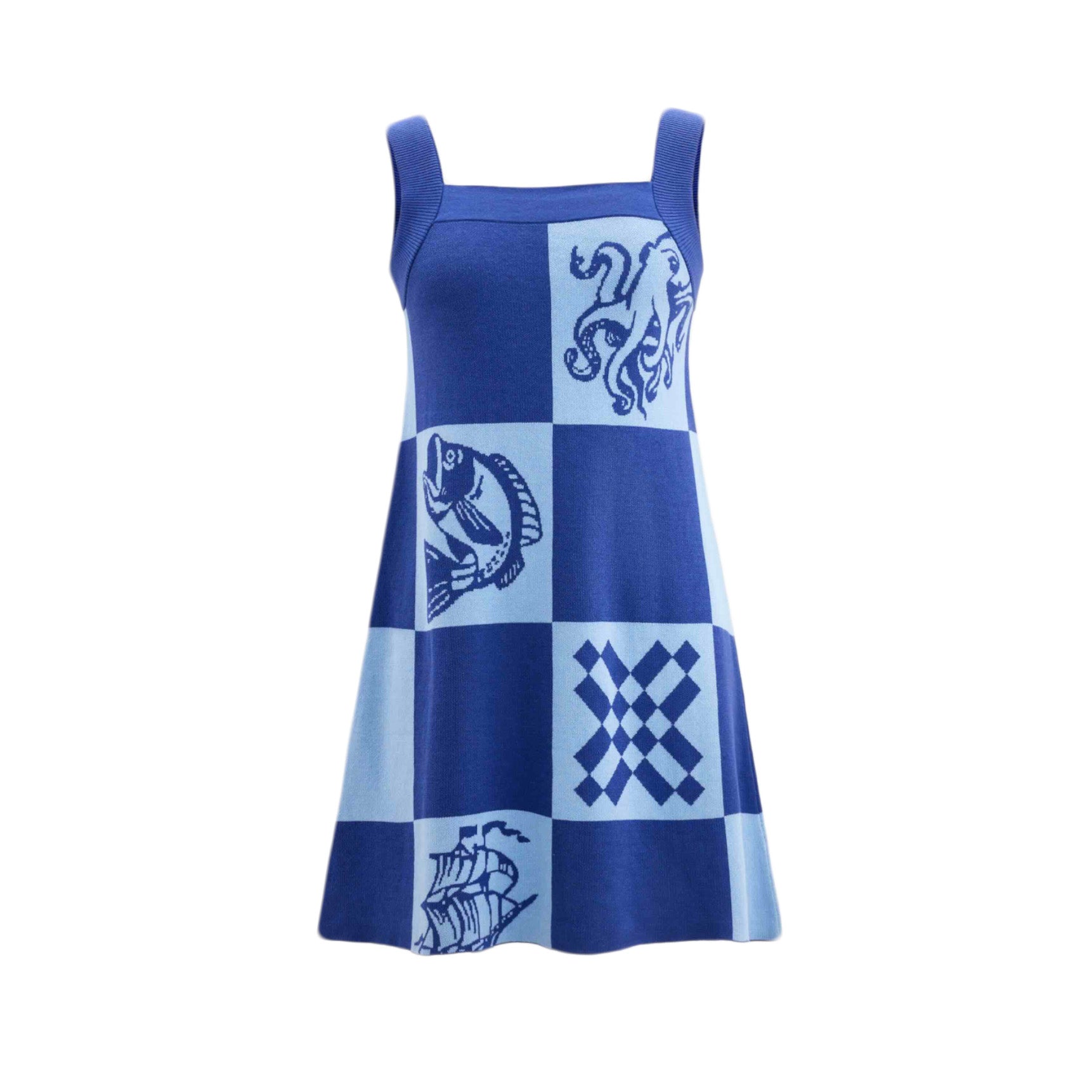 SEA VOYAGE KNIT DRESS