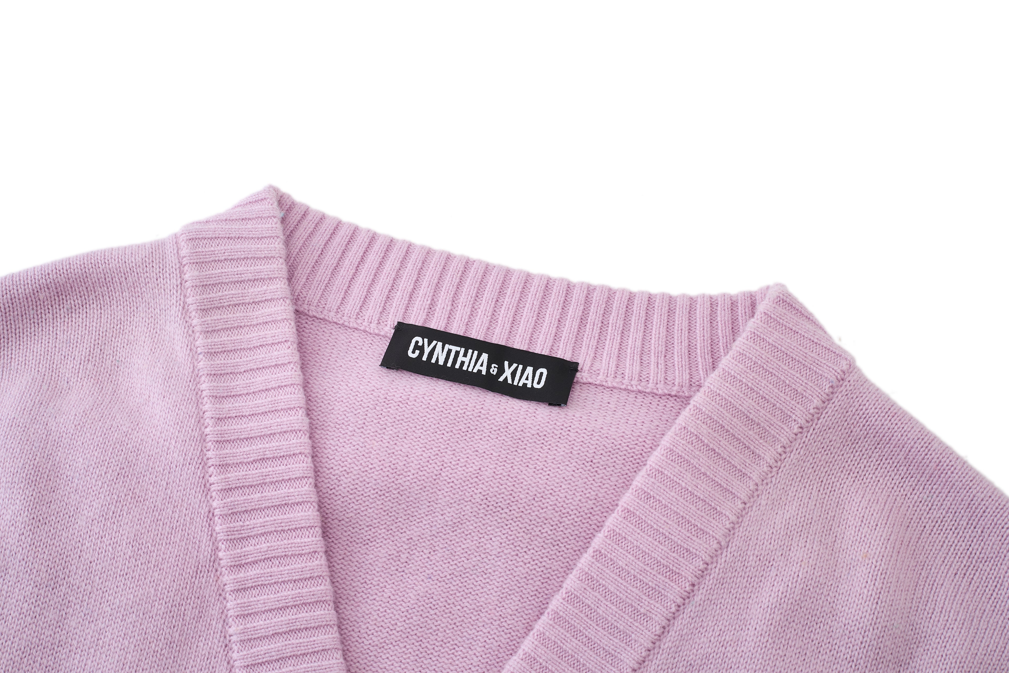 CAPE PURPLE CASHMERE CARDIGAN