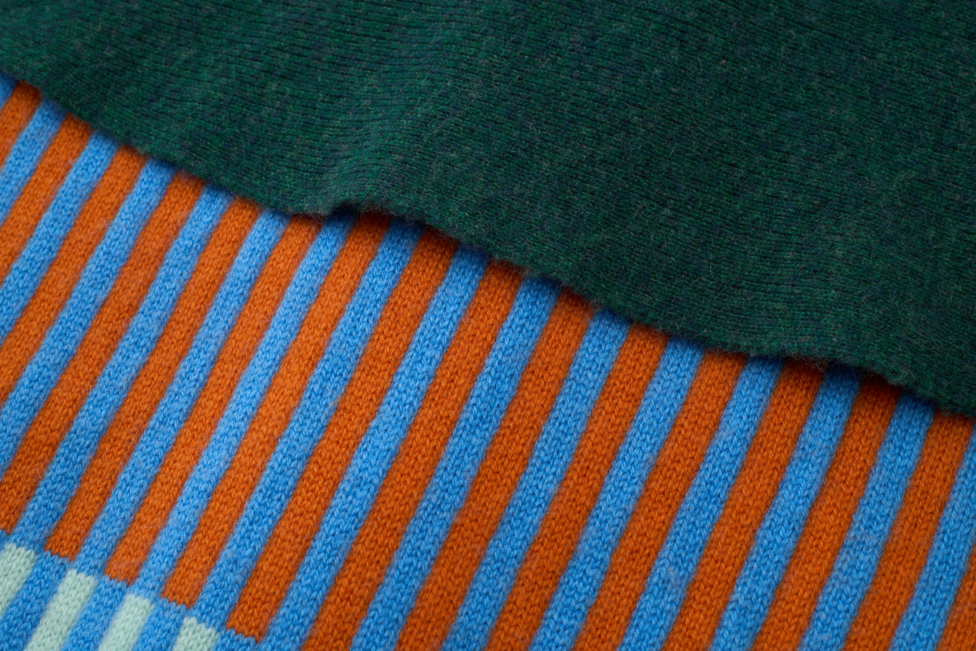 CAPE GREEN CASHMERE CARDIGAN
