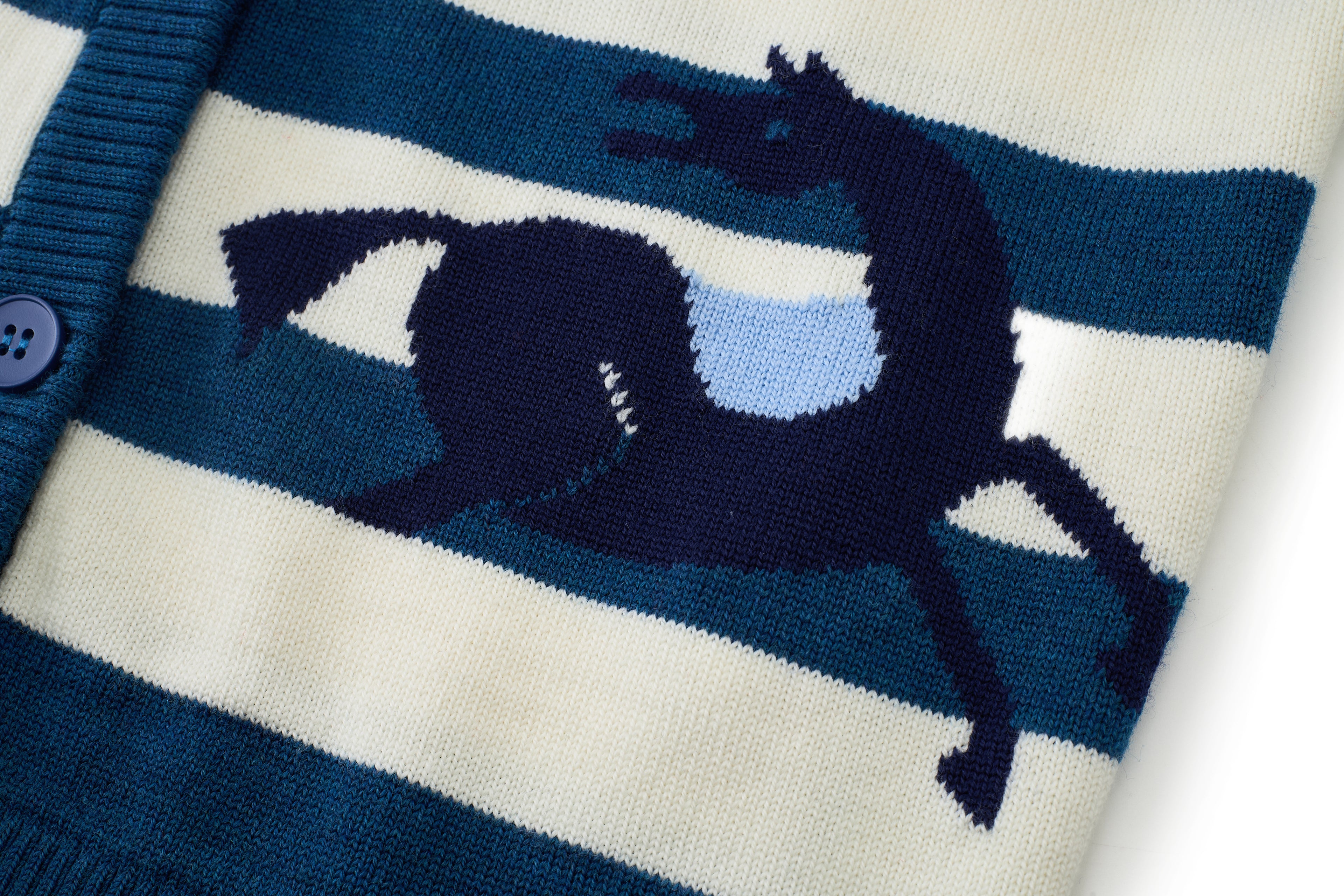 JUMPING HORSE CARDIGAN