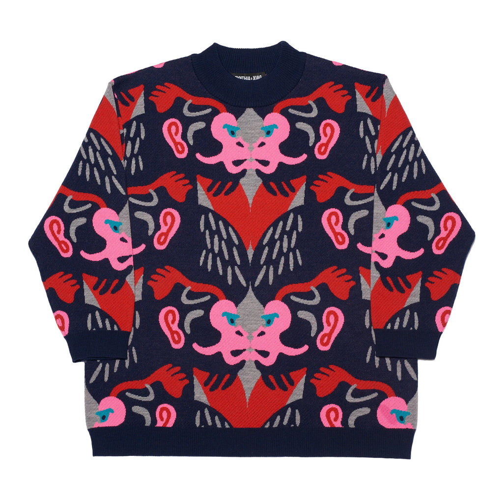 GORILLA OVERSIZE KNIT SWEATER