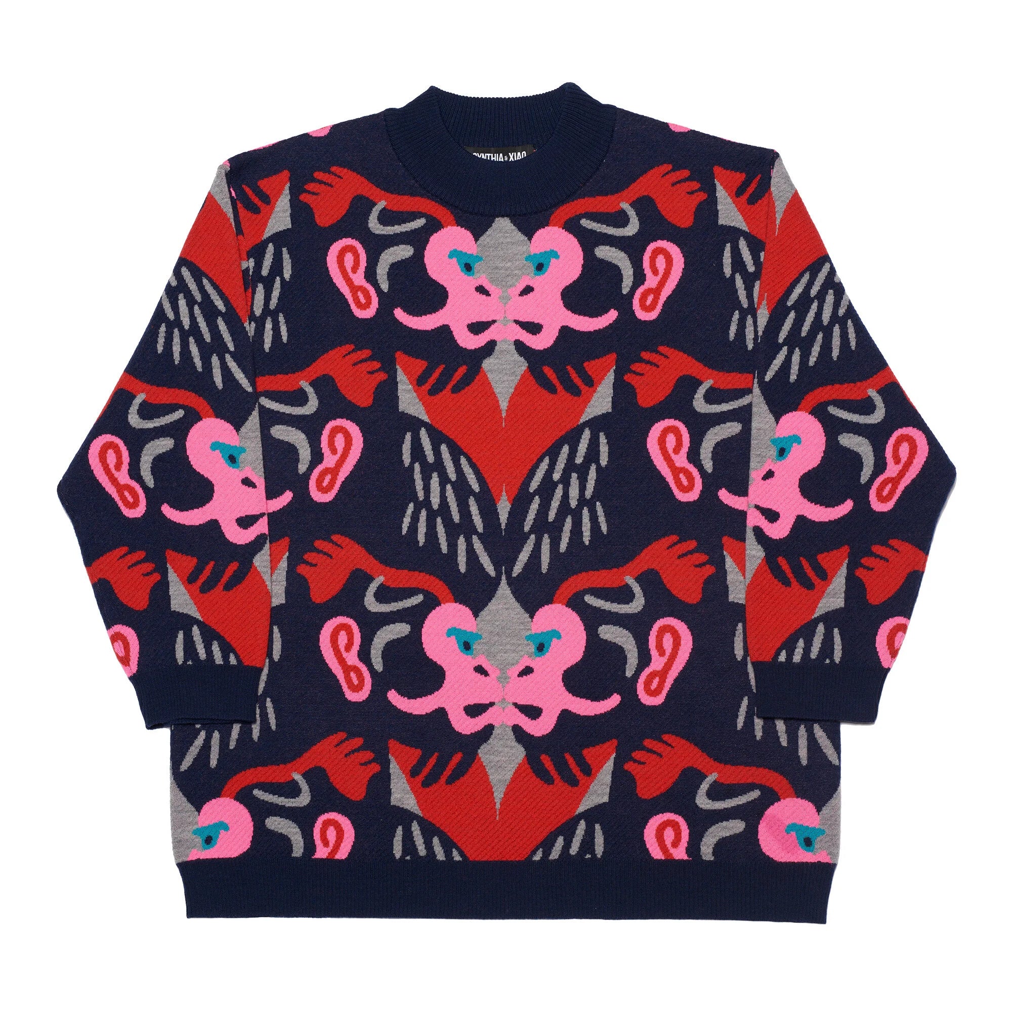 GORILLA OVERSIZE KNIT SWEATER