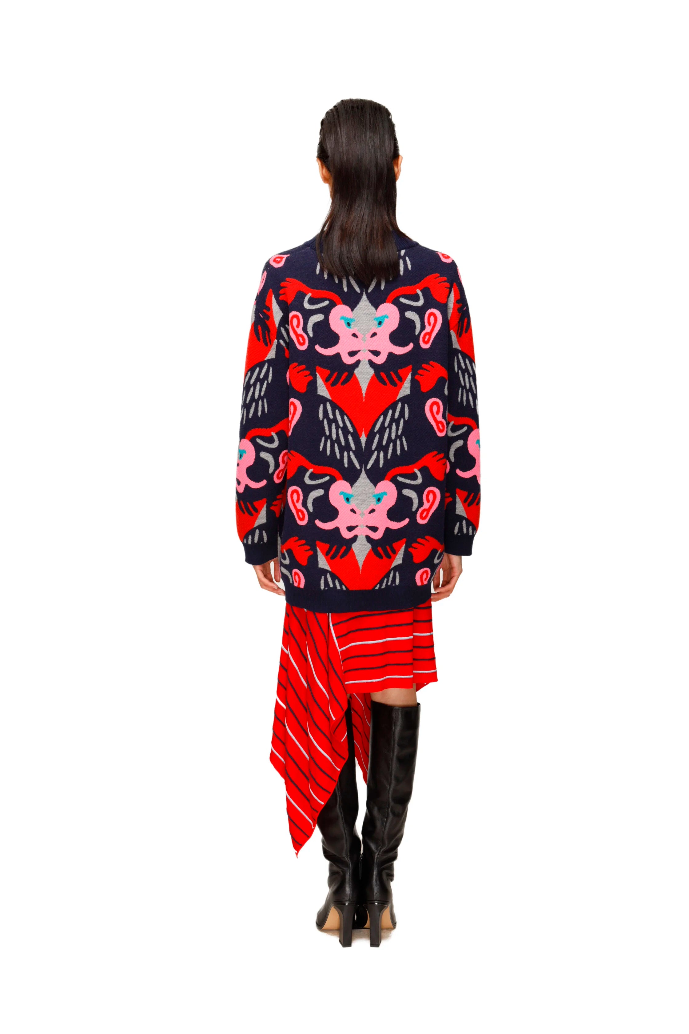 GORILLA OVERSIZE KNIT SWEATER