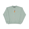 TEQUILA SUNRISE EMBROIDERED SWEATSHIRT (SAGE GREEN)