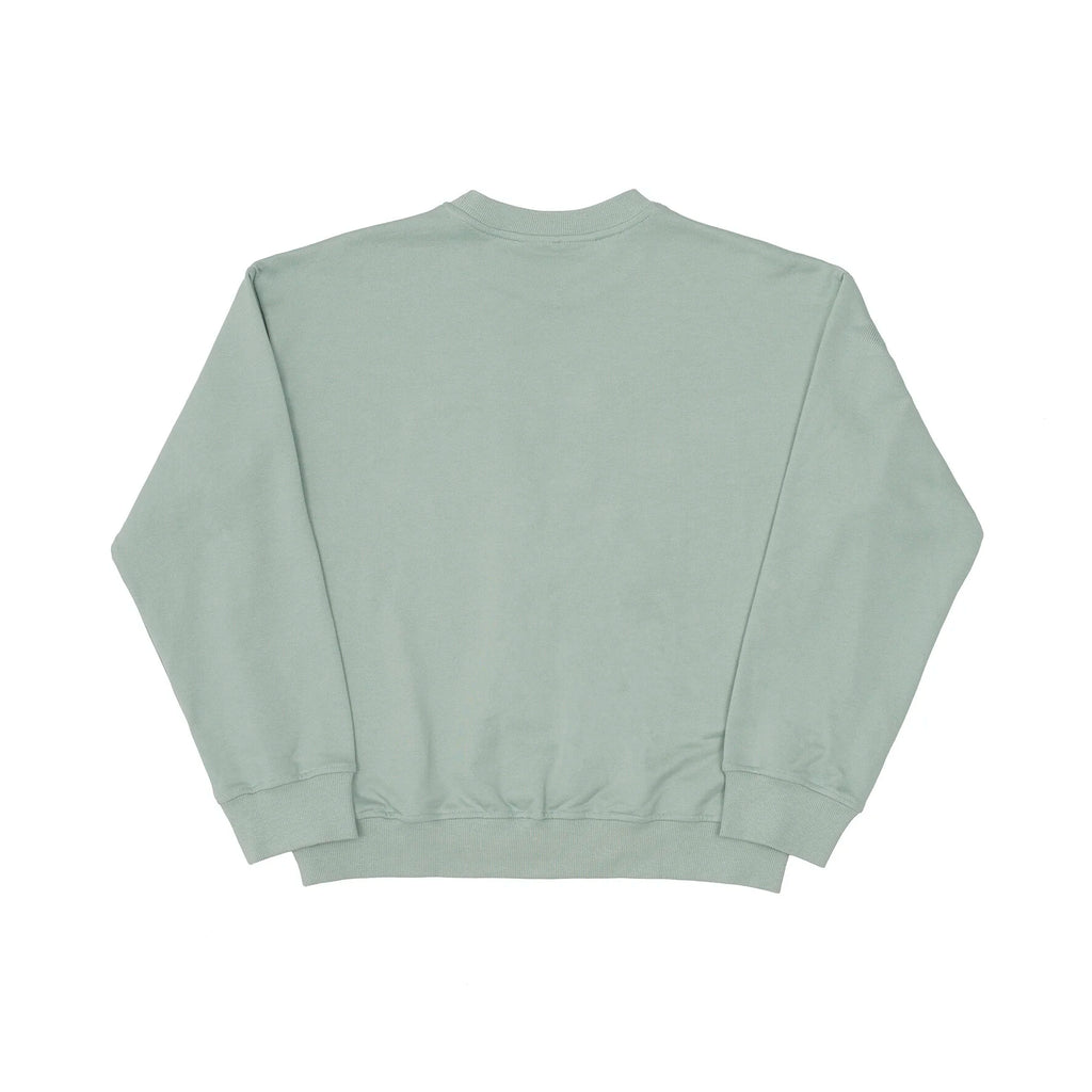 TOP HITS IN THE SHOWER EMBROIDERED SWEATSHIRT (SAGE GREEN)