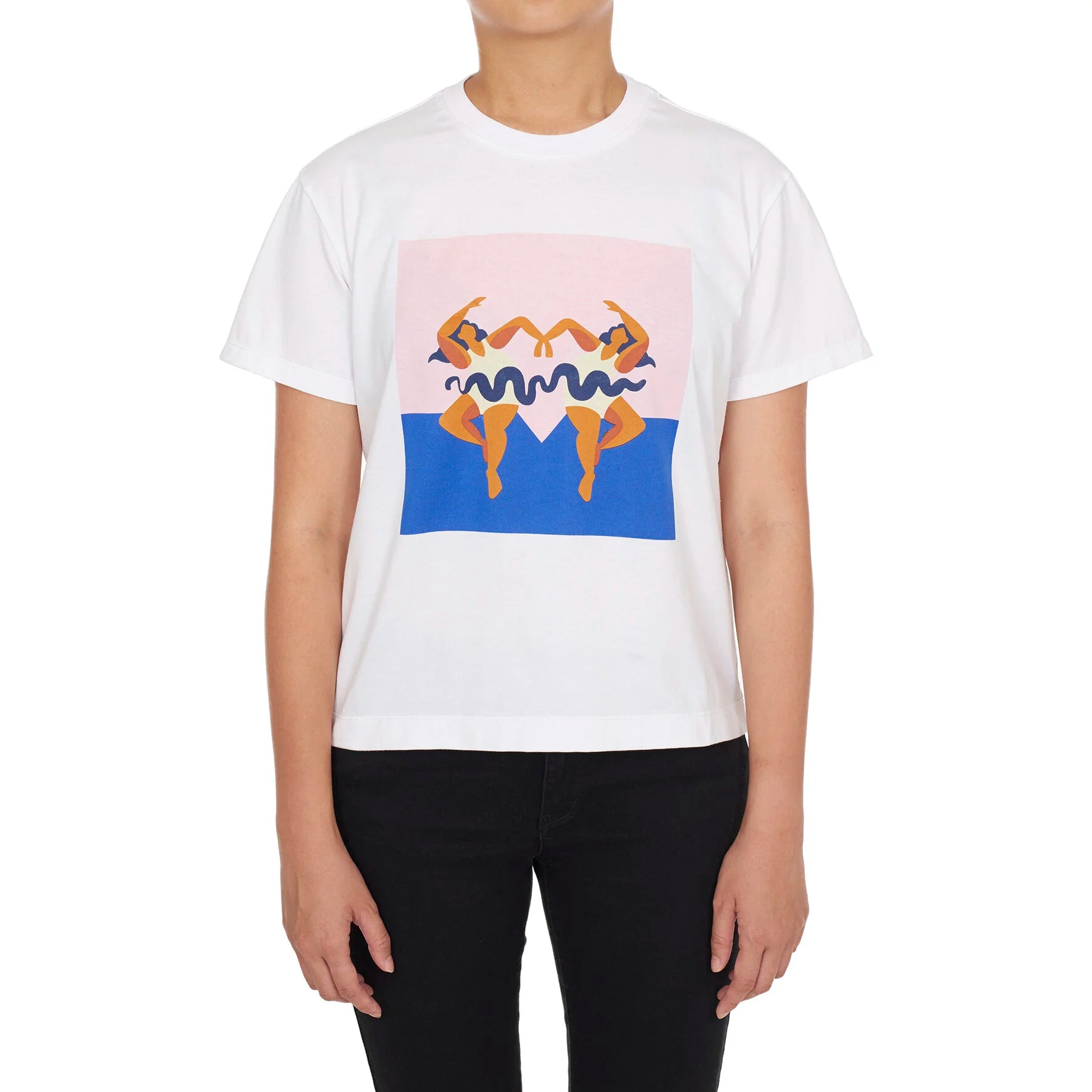 DANCE YOUR HEART OUT PRINT T-SHIRT