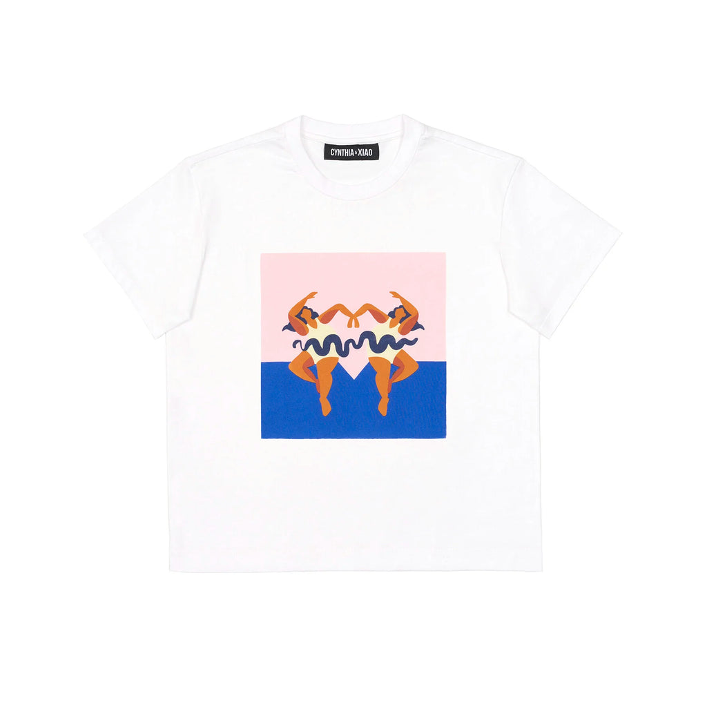 DANCE YOUR HEART OUT PRINT T-SHIRT