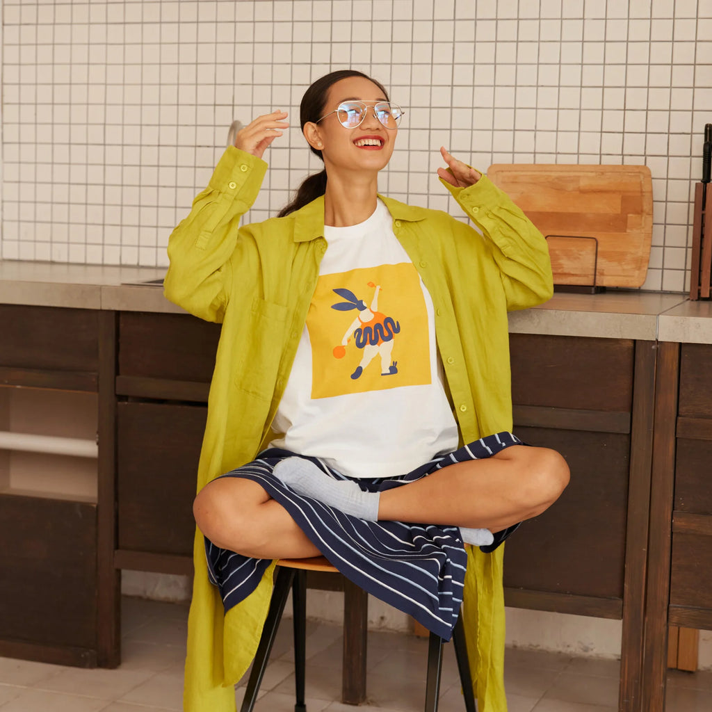 PAN PAN BANG BANG PRINT T-SHIRT